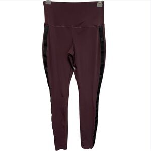 Rhone alpine fleece legging brown berry
